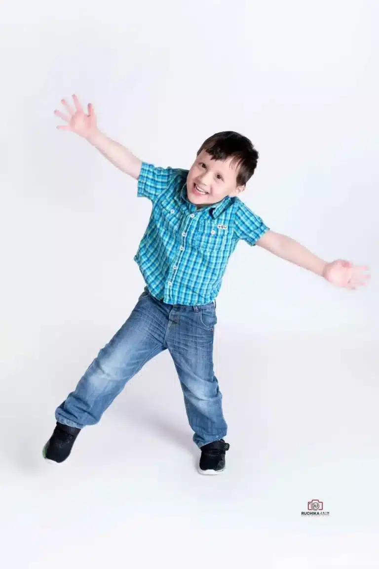 Artistic children's photography session in scenic Wellington